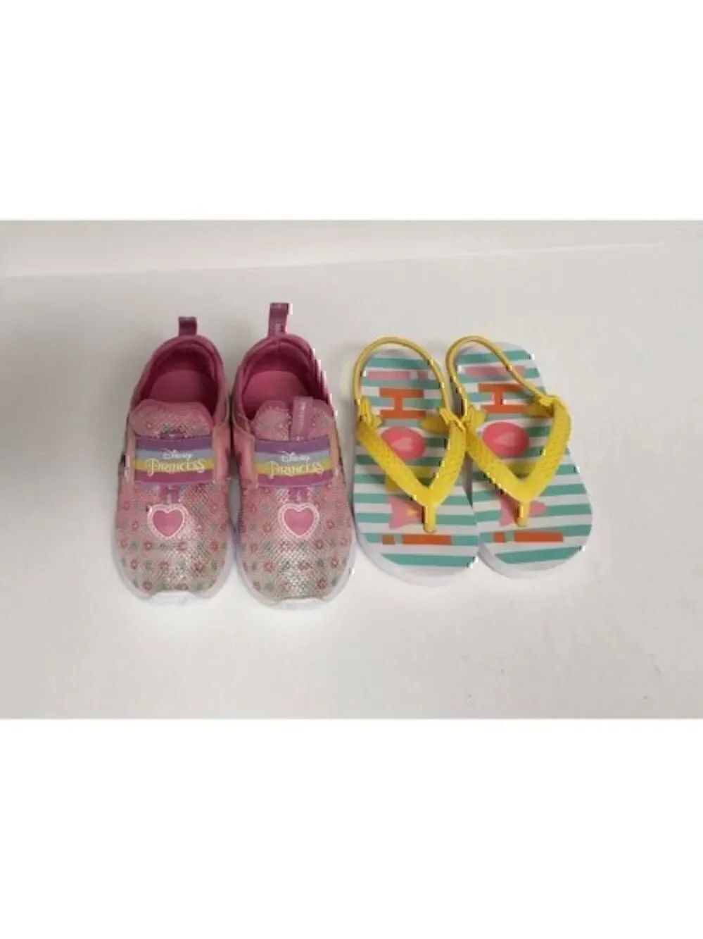 Disney Junior Minnie Mouse Girls Athletic Floral  & Cat & Jack Sandal 7